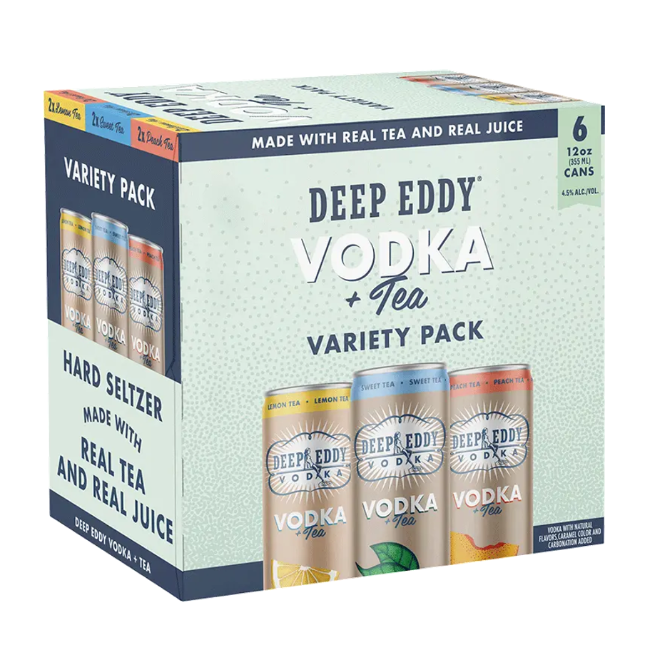 Deep Eddy Vodka + Tea Variety Pack (6pk)