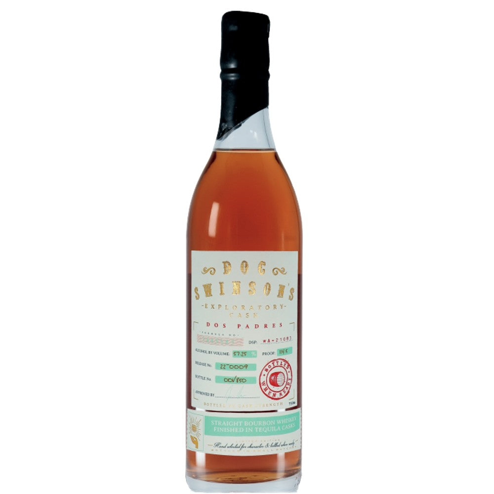 Doc Swinson's Exploratory Cask Dos Padres Bourbon Whiskey Finished in Tequila Casks (750ml)