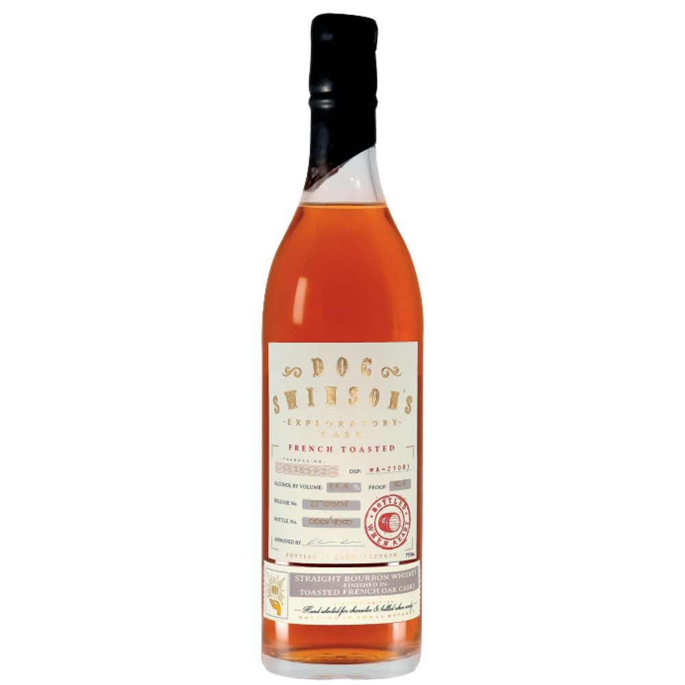 Doc Swinson's Exploratory Cask French Toasted Bourbon Whiskey Finished in Toasted French Oak Casks (750ml)