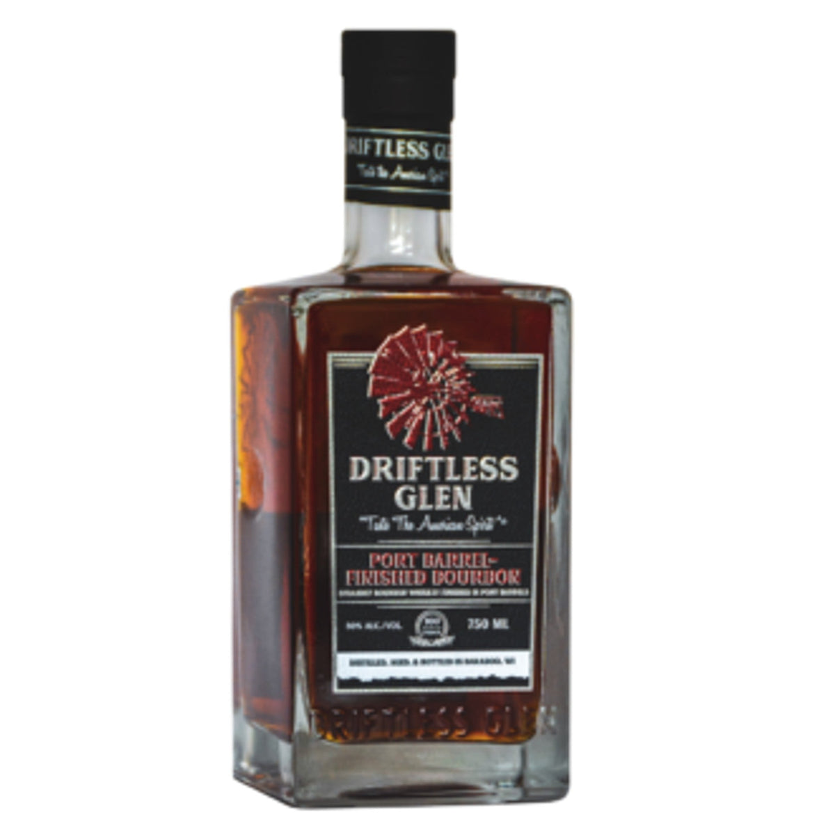 Driftless Glen Bourbon Whiskey - Port Barrel-Finished Bourbon (750ml)