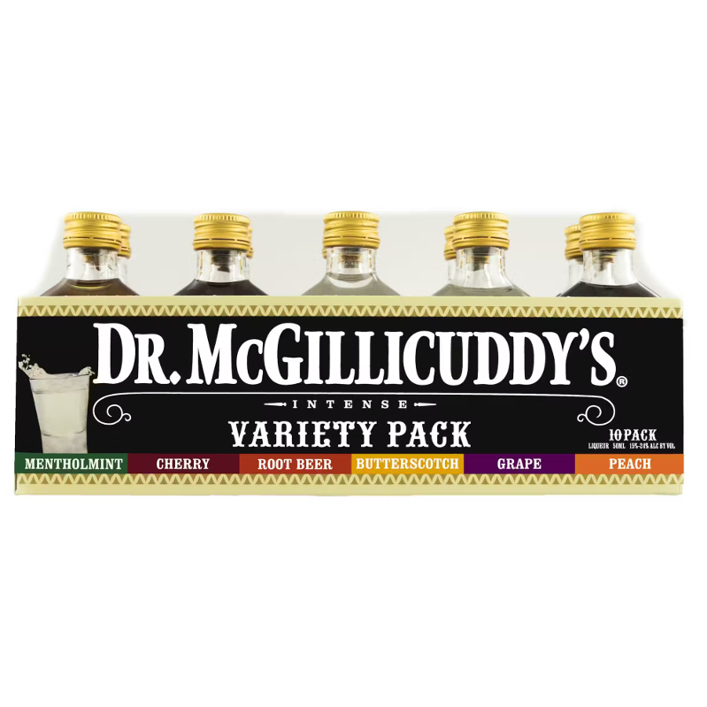 Dr. McGillicuddy's Liqueur Variety Pack (10x50ml)