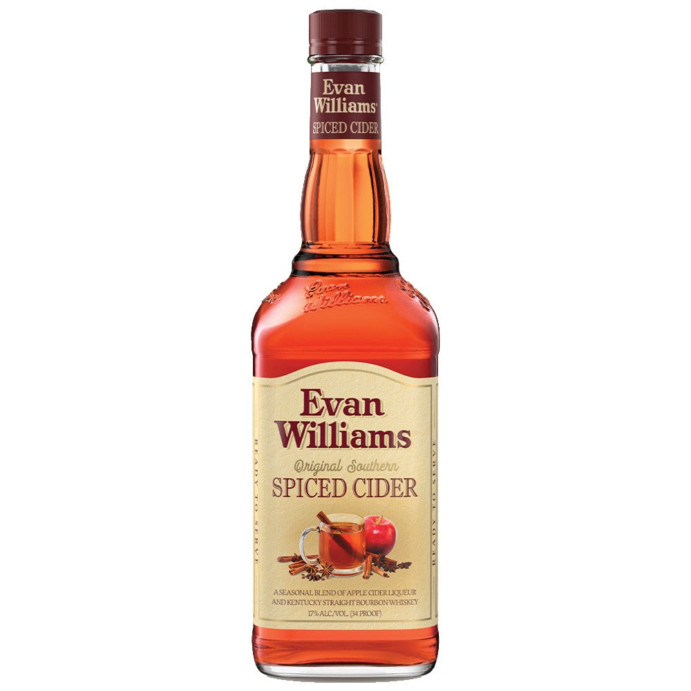 Evan Williams Spiced Cider Liqueur Whiskey (750ml)