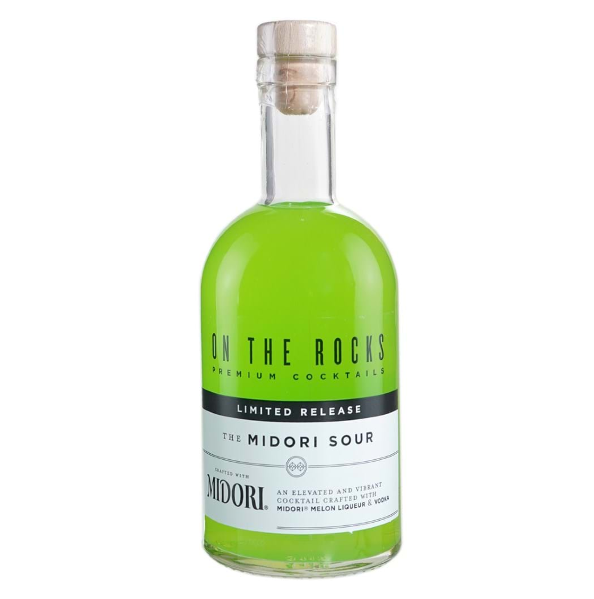 On The Rocks Premium Cocktails Midori Sour (375ml) 