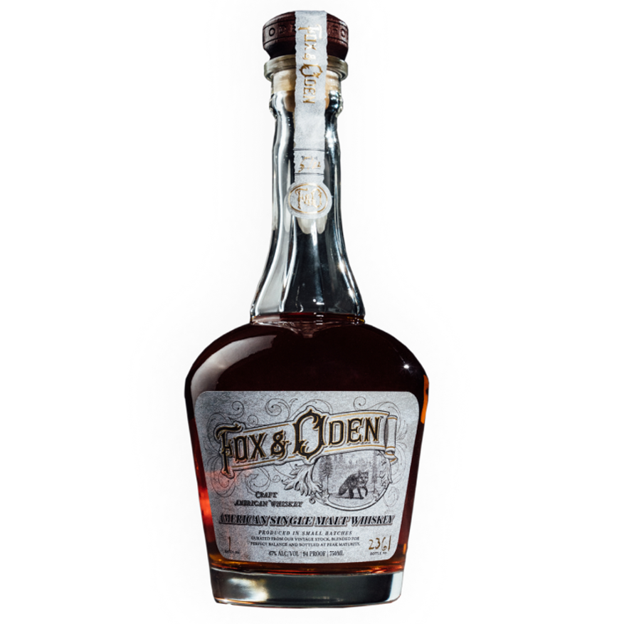 Fox & Oden American Single Malt Whiskey (750ml)