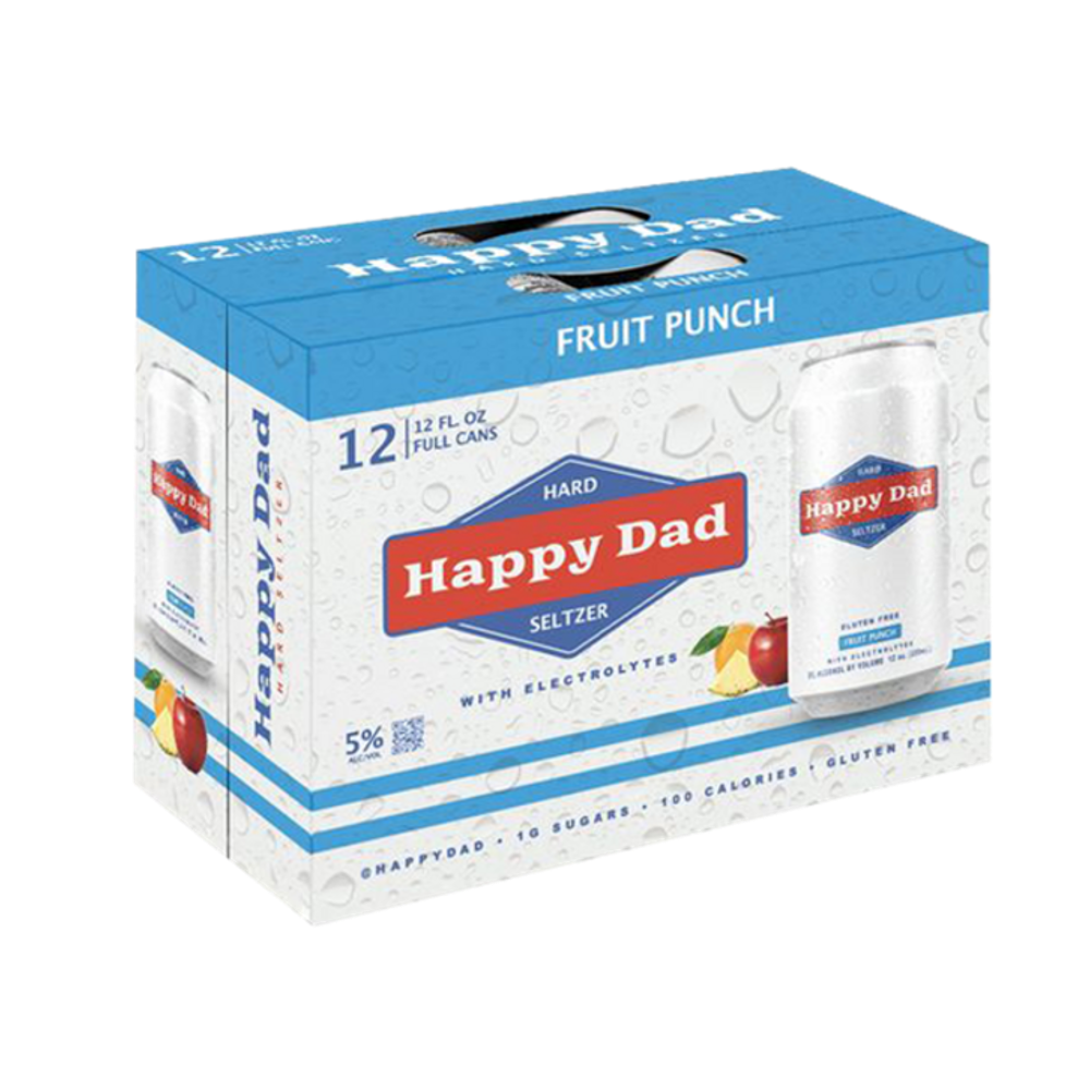 Happy Dad Fruit Punch Hard Seltzer (12pk)