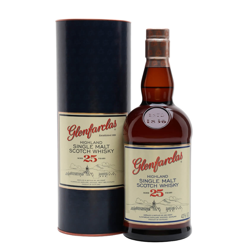Glenfarclas 25 Year Old Single Malt Scotch Whisky (750ml)