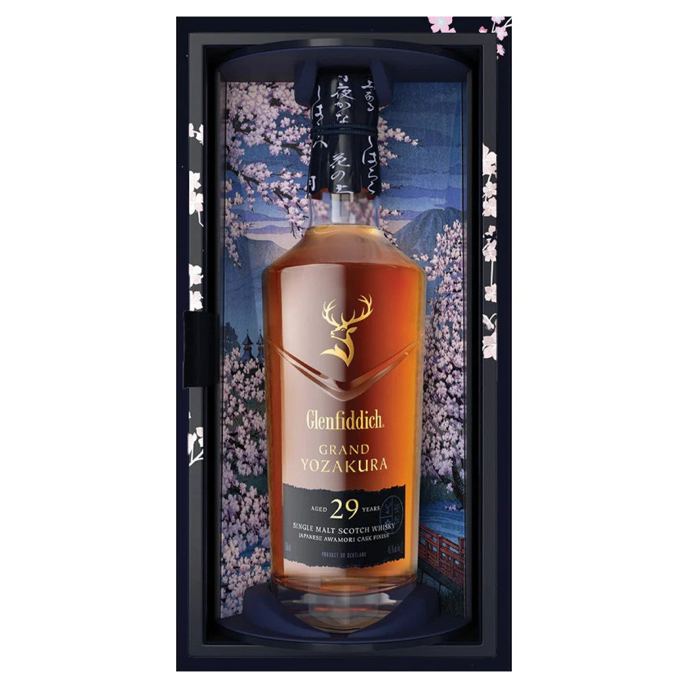 Glenfiddic Grand Yozakura Aged 29 Years Scotch Whiskey (750ml)