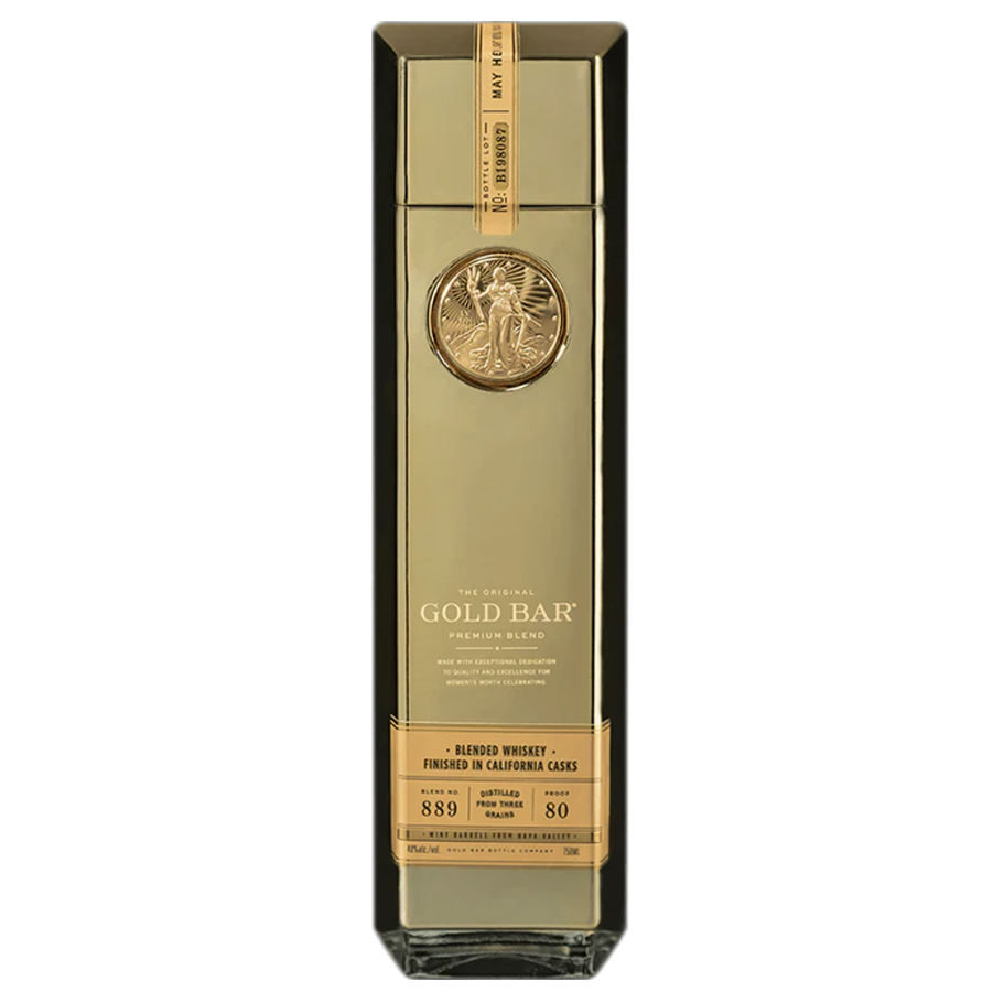 Gold Bar Blended Whiskey Finished in California Wine Casks (750ml)