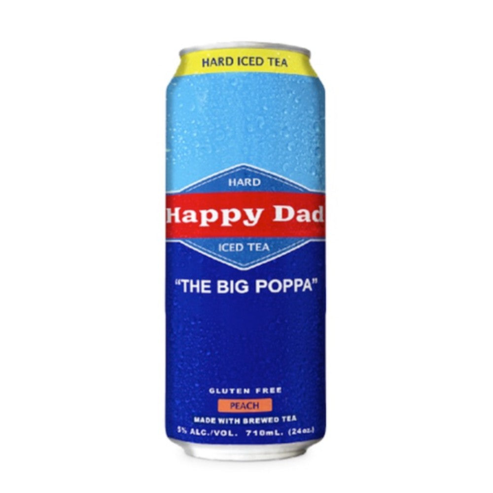 Happy Dad "The Big Poppa" Peach Hard Iced Tea (24oz)