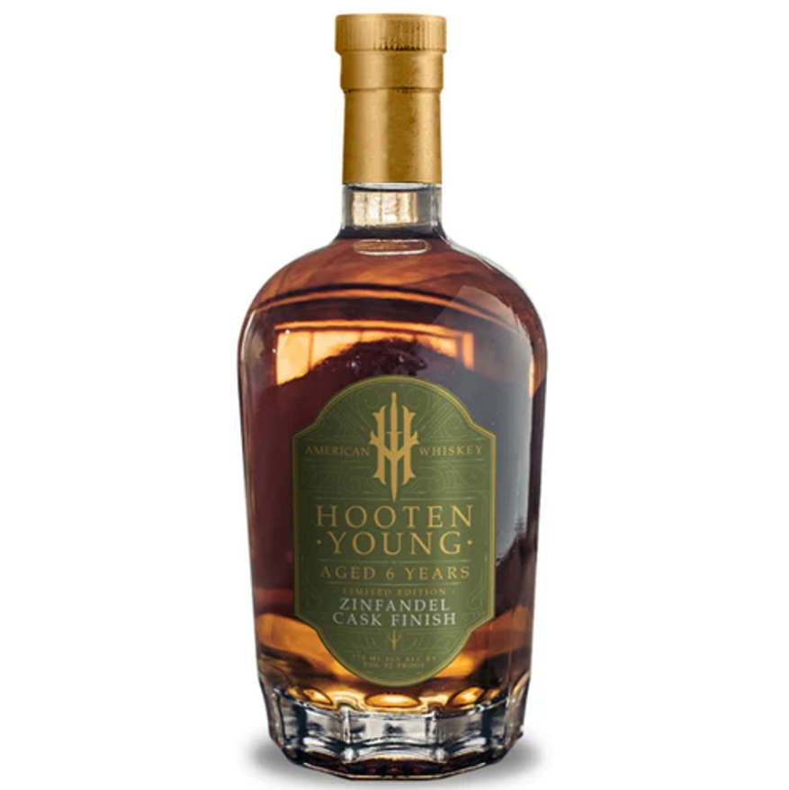 Hooten Young Limited Edition Zinfandel Cask Finish Aged 6 Years American Whiskey (750ml)