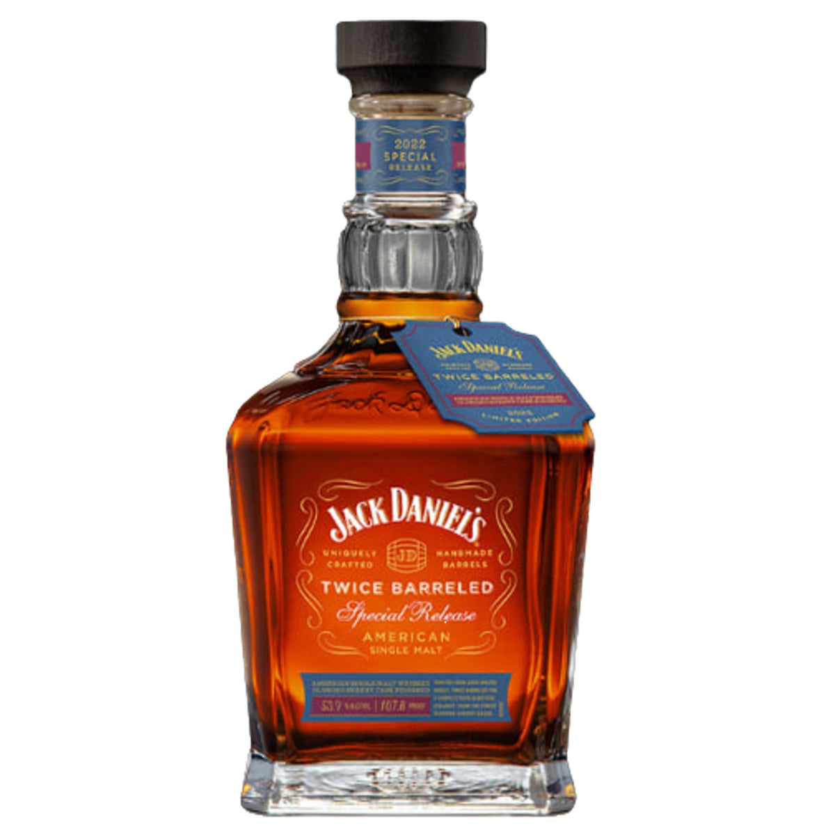 Jack Daniel's Twice Barreled Special Release American Single Malt Whiskey (700ml)