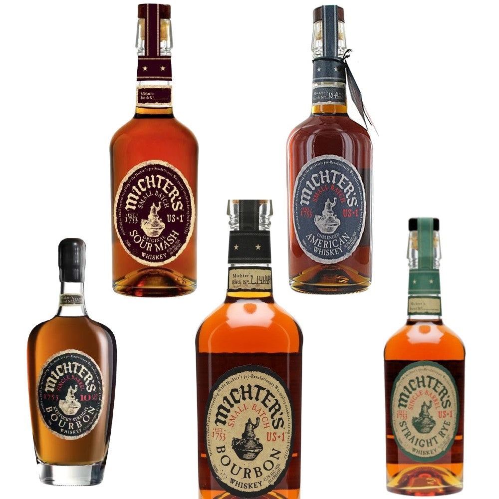 Michter's Whiskey Bundle (750ml)(5 Bottles)