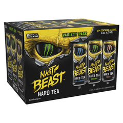 Monster Beast Nasty Beast Hard Tea Variety Pack (12pk)