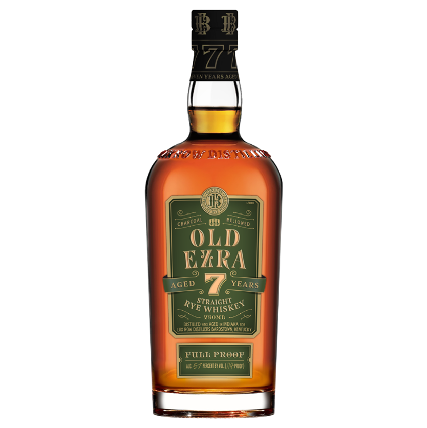 Old Ezra 7 Year Straight Rye Whiskey (750ml)