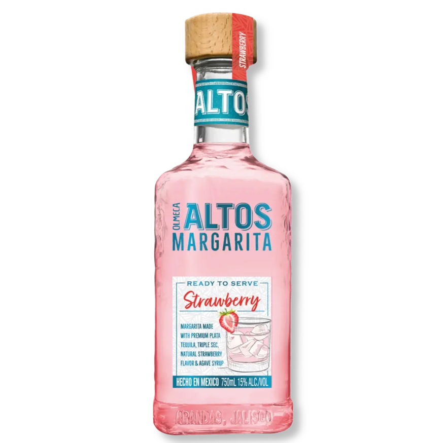 Olmeca Altos Strawberry Margarita (750ml) – Greatbooze