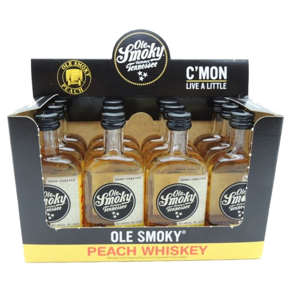 Ole Smoky Peach Whiskey (12x50ml)