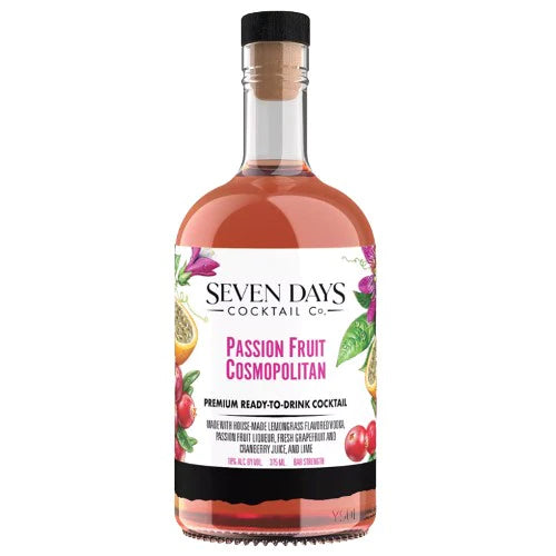 Seven Days Cocktail Passion Fruit Cosmopolitan Cocktail (375ml)