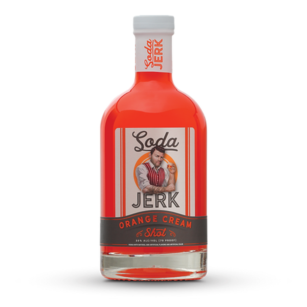 Soda Jerk Orange Cream Shot Flavored Vodka (750ml)