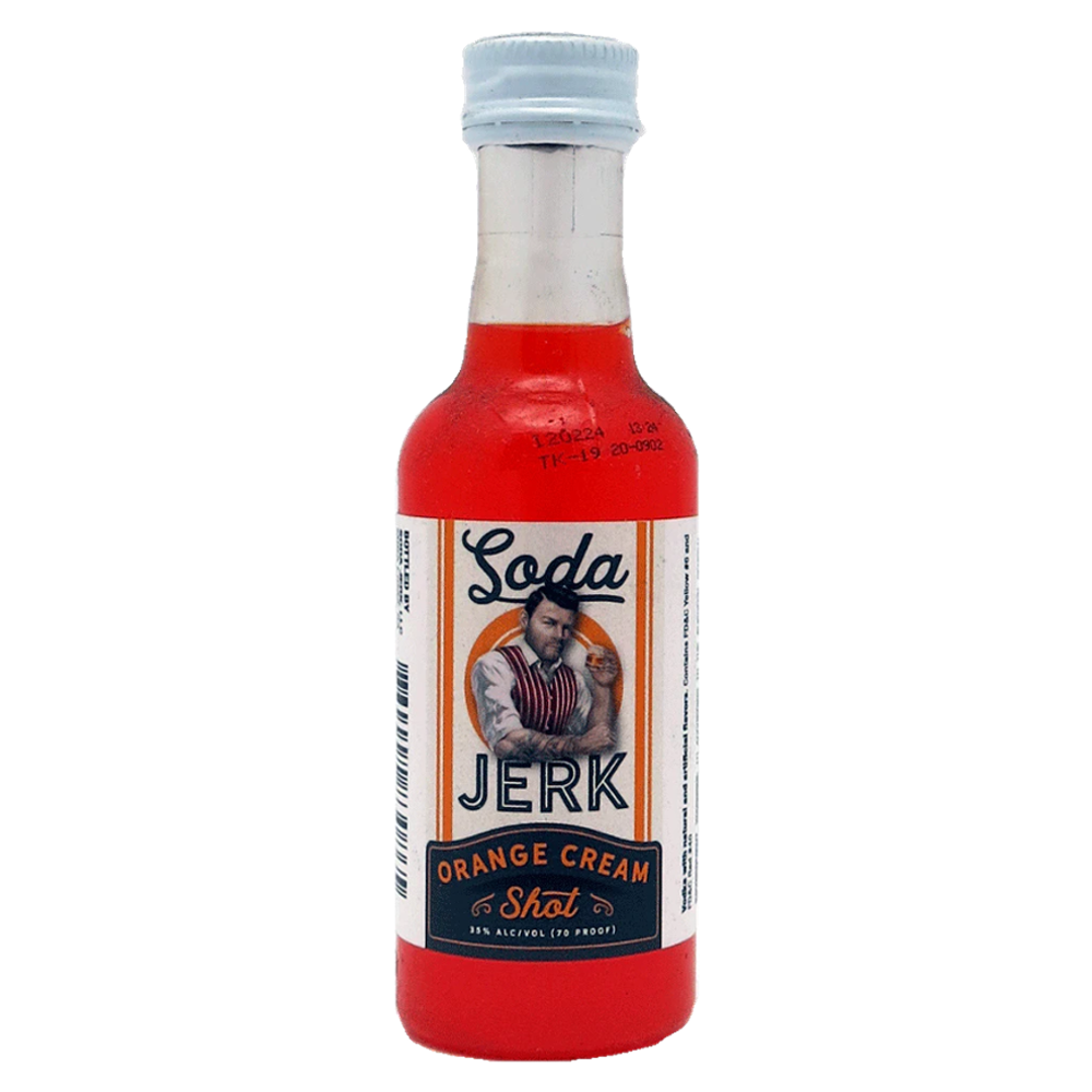 Soda Jerk Orange Cream Shot Flavored Vodka (10x50ml) Shots Shooters