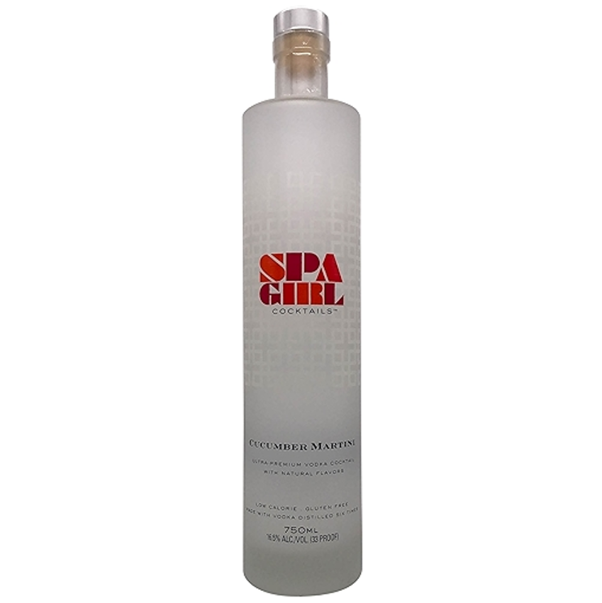 Spa Girl Cucumber Martini Cocktails (750ml)