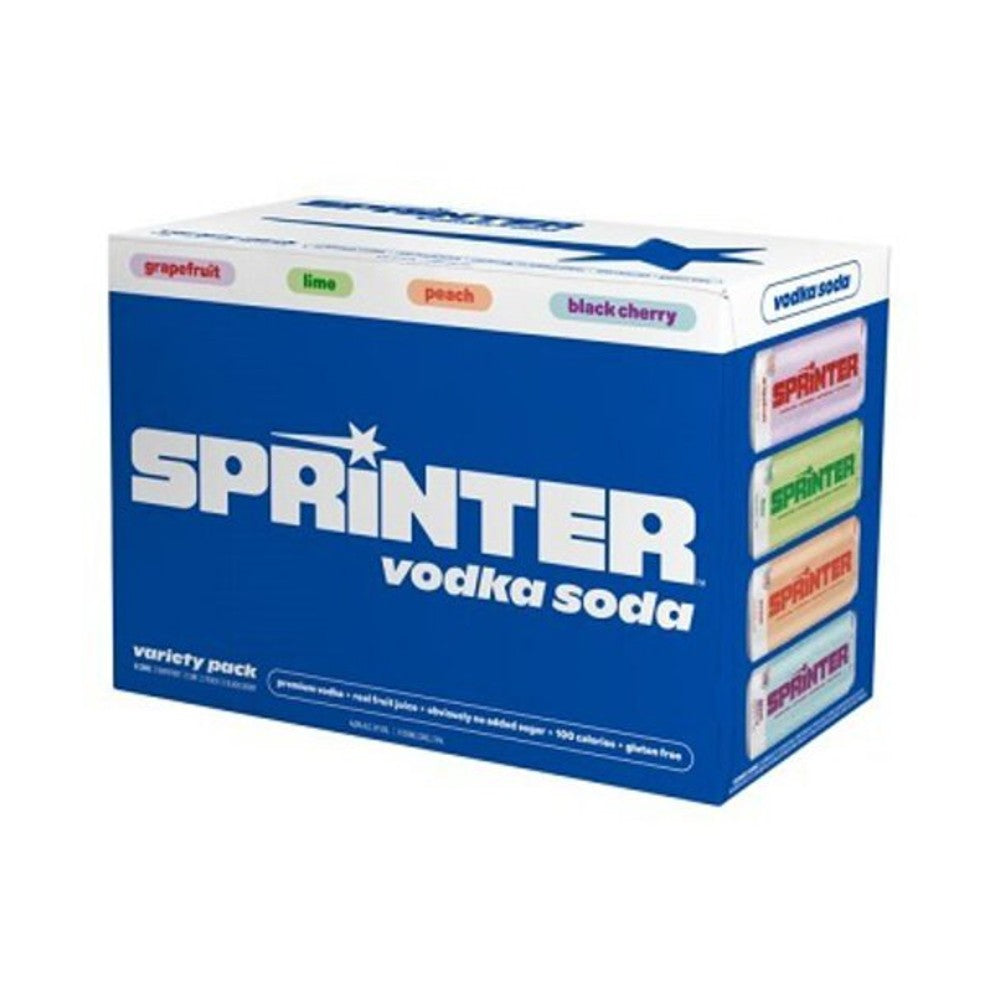 Sprinter Vodka Soda Variety Pack by Kylie Jenner (8x355ml)