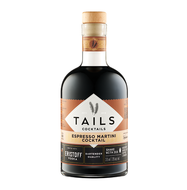 Tails Cocktails Espresso Martini Cocktail Ready To Drink (375ml)