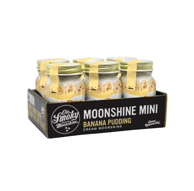 Ole Smoky Moonshine Mini Banana Pudding (6x50ml) 