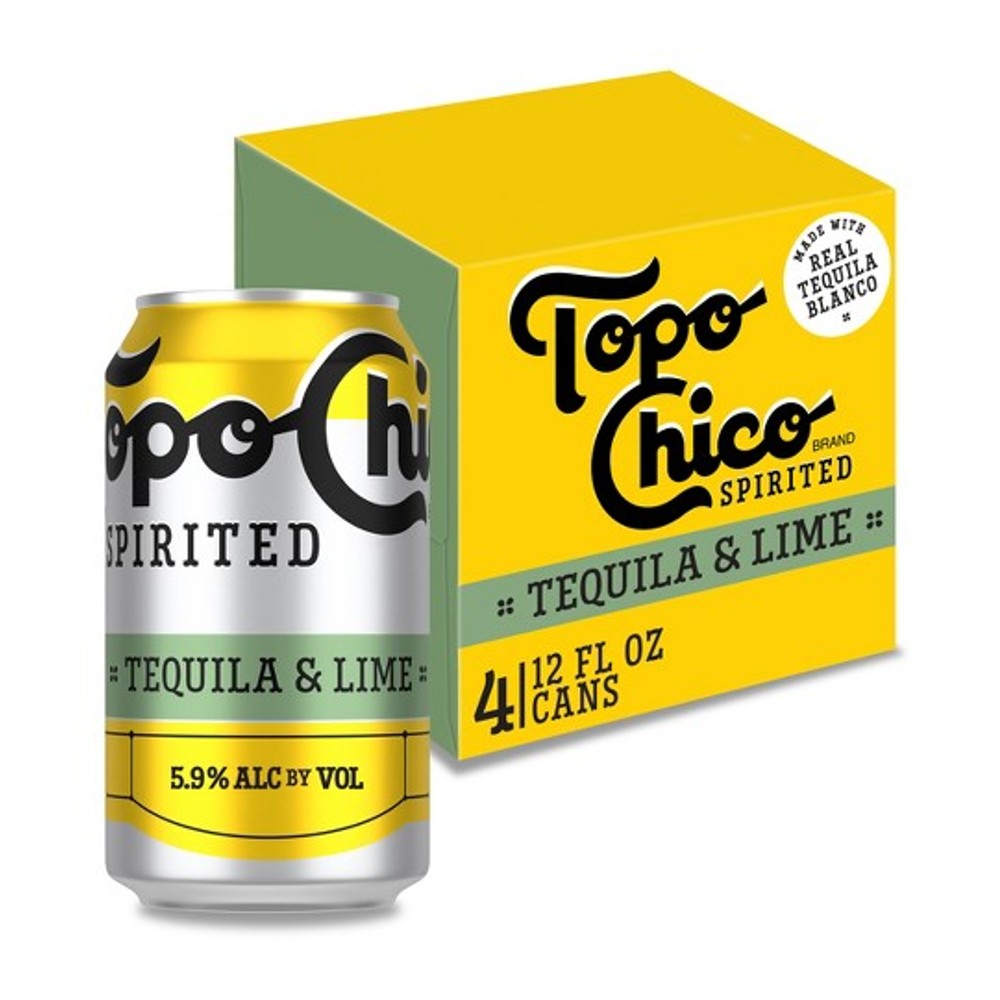 Topo Chico Spirited Tequila & Lime (4pk)
