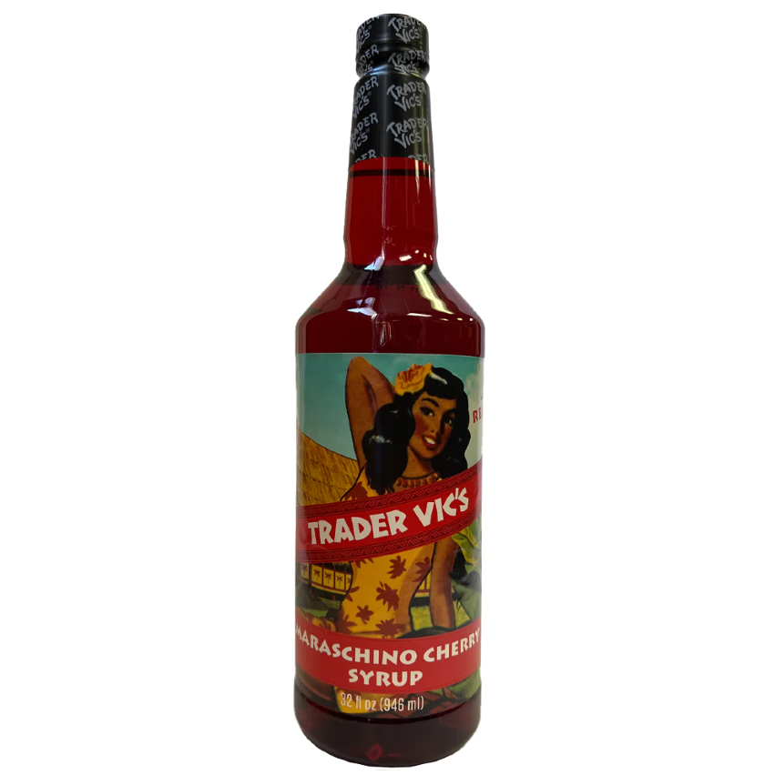 Trader Vic's Maraschino Cherry Syrup (32oz./946ml)