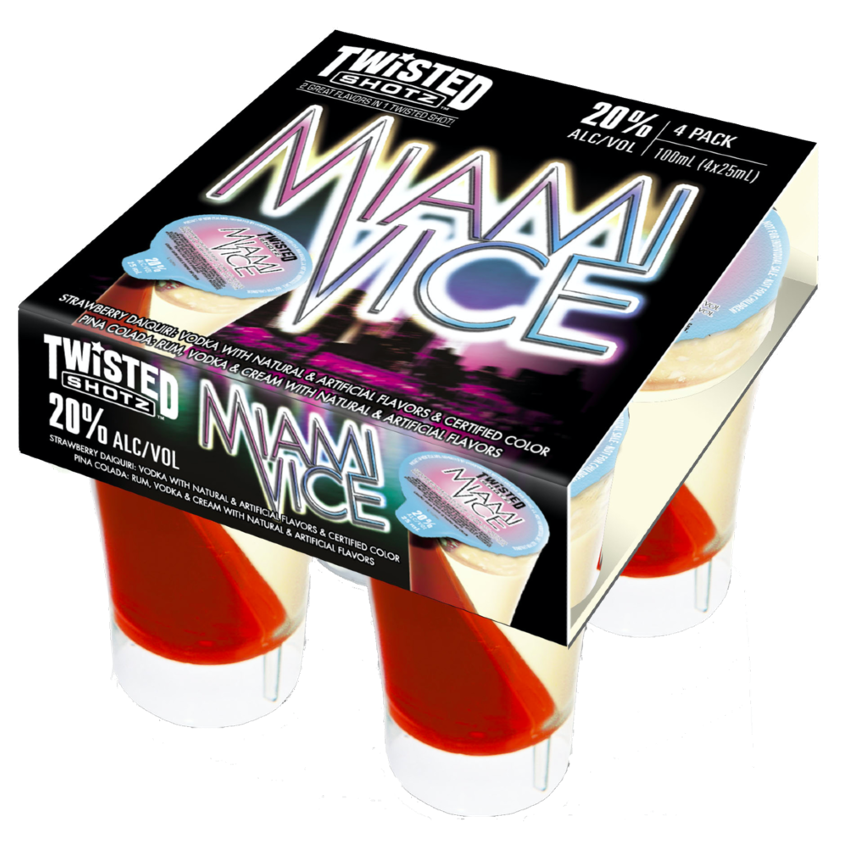 Twisted Shotz Miami Vice (4pk)