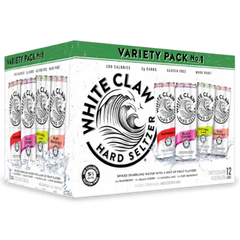White Claw Variety Pack No.1 Hard Seltzer (12pk)