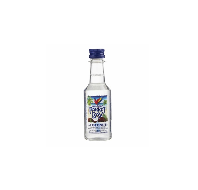 Parrot Bay Coconut Rum (12x50ml) 