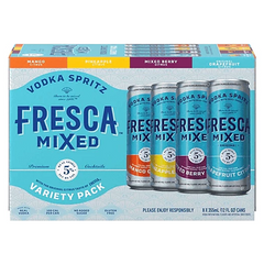 Vodka Spritz Fresca Mixed Variety Pack Canned Cocktails (8pk)