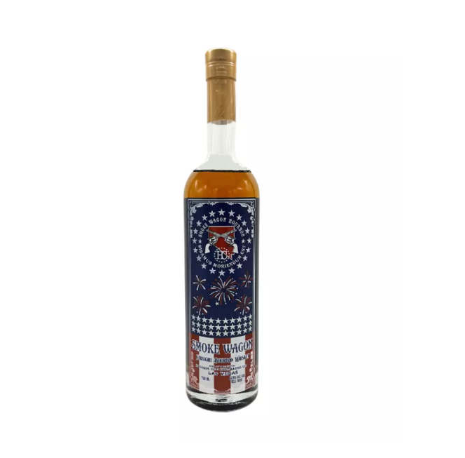 Smoke Wagon Red White And Blue 2023 Edition Straight Bourbon Whiskey (750ml) 