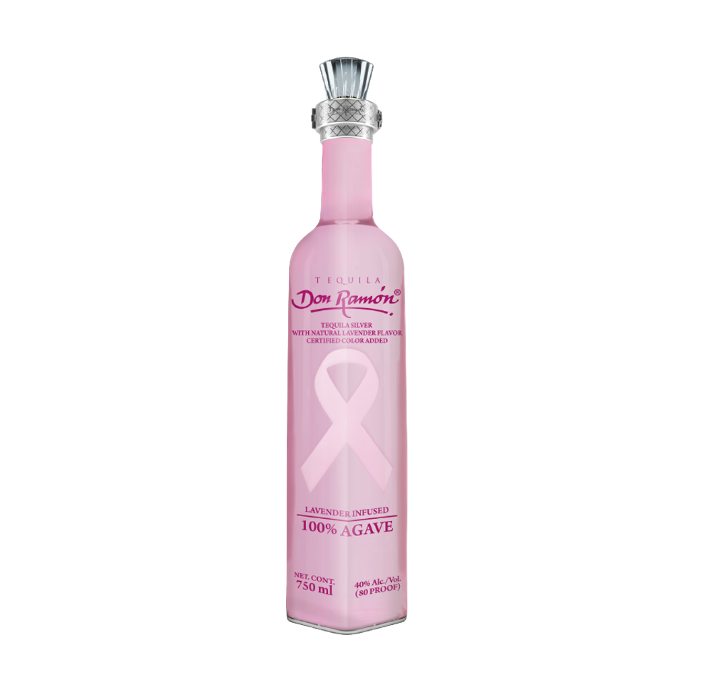 Don Ramon Lavender Infused Tequila (Breast Cancer Logo) (750ml) 