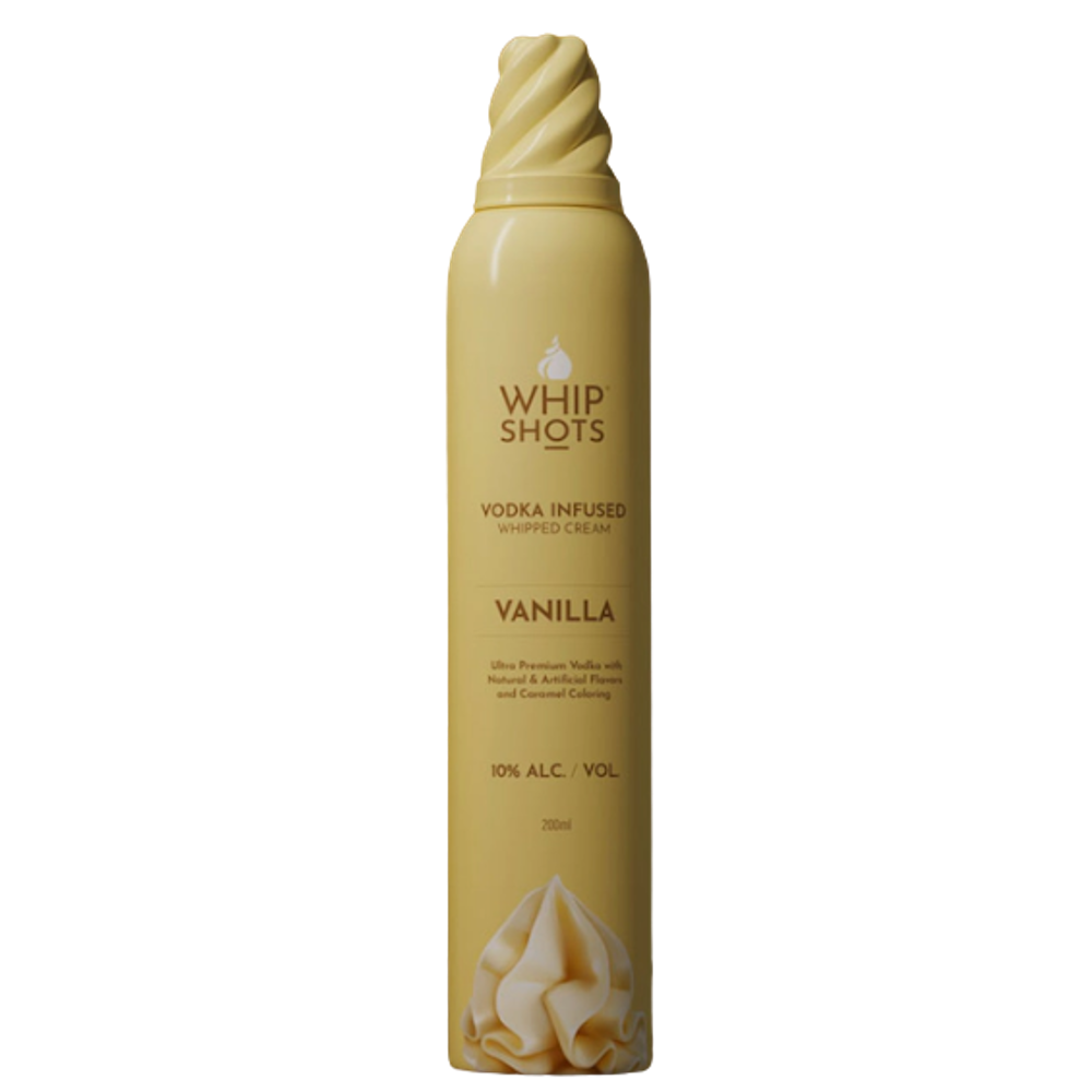 Whip Shots Vodka Infused Vanilla Whipped Cream (200ml)
