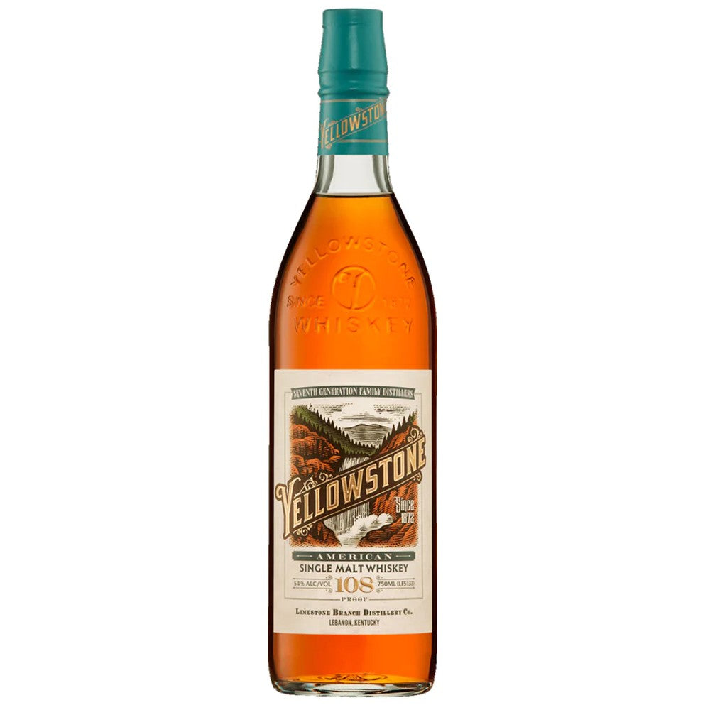 Yellowstone American Single Malt Whiskey 108 Proof (750ml)